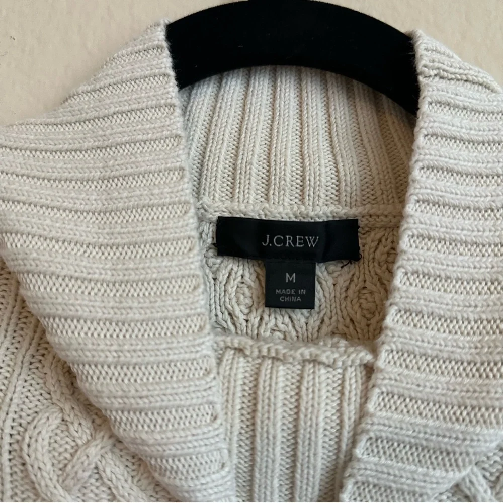 J. Crew Cable Knit Sweater